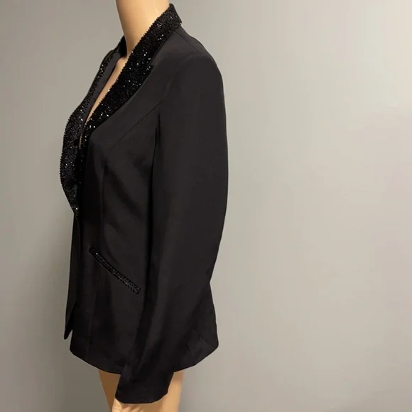 Bloomingdale’s sequins silk blazer - Picture 3 of 12